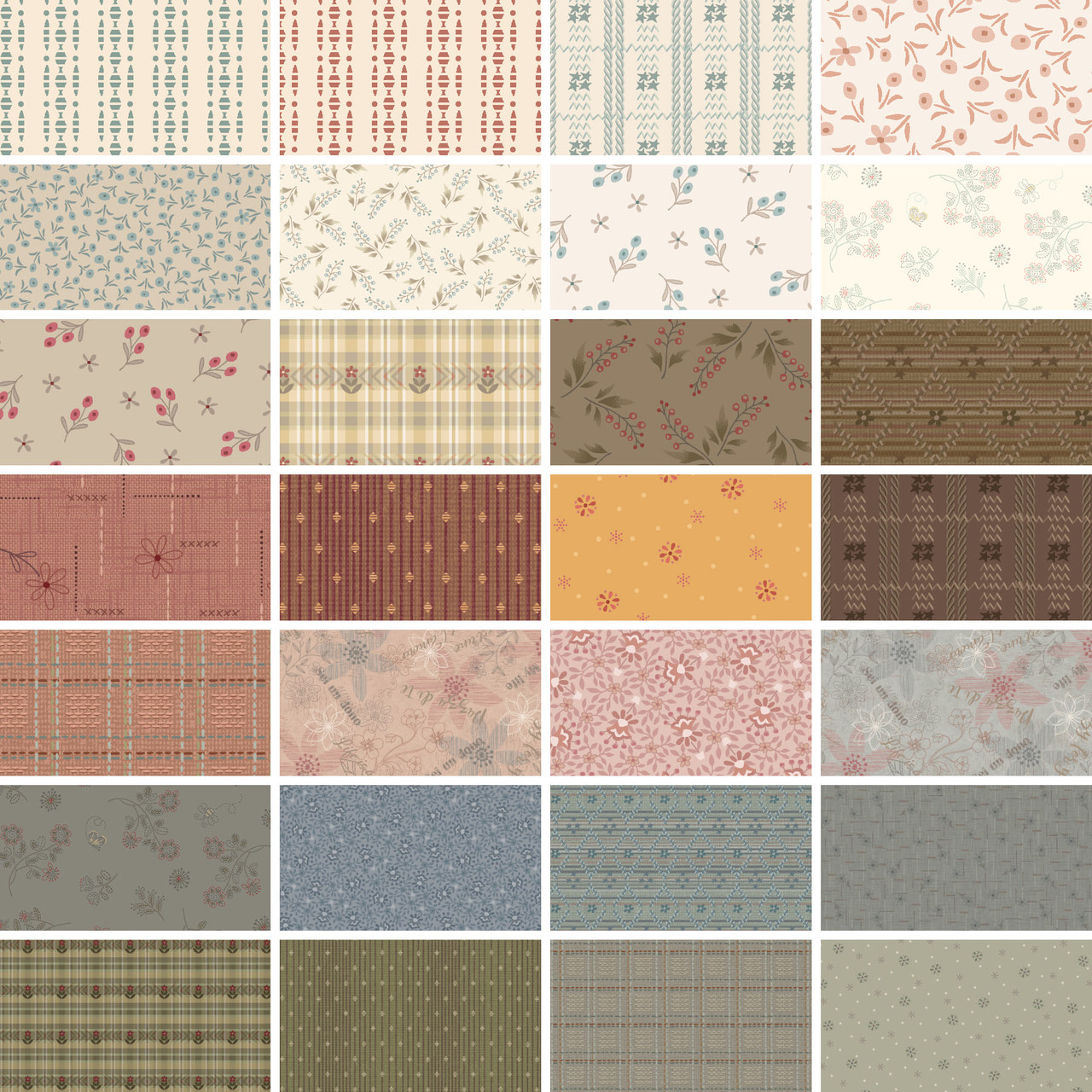 Fat quarters Simply charming